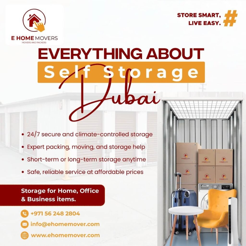Everything About Self Storage Dubai