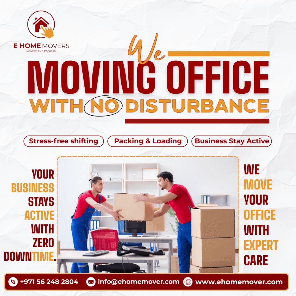 We Move Office With No disturbance Dubai