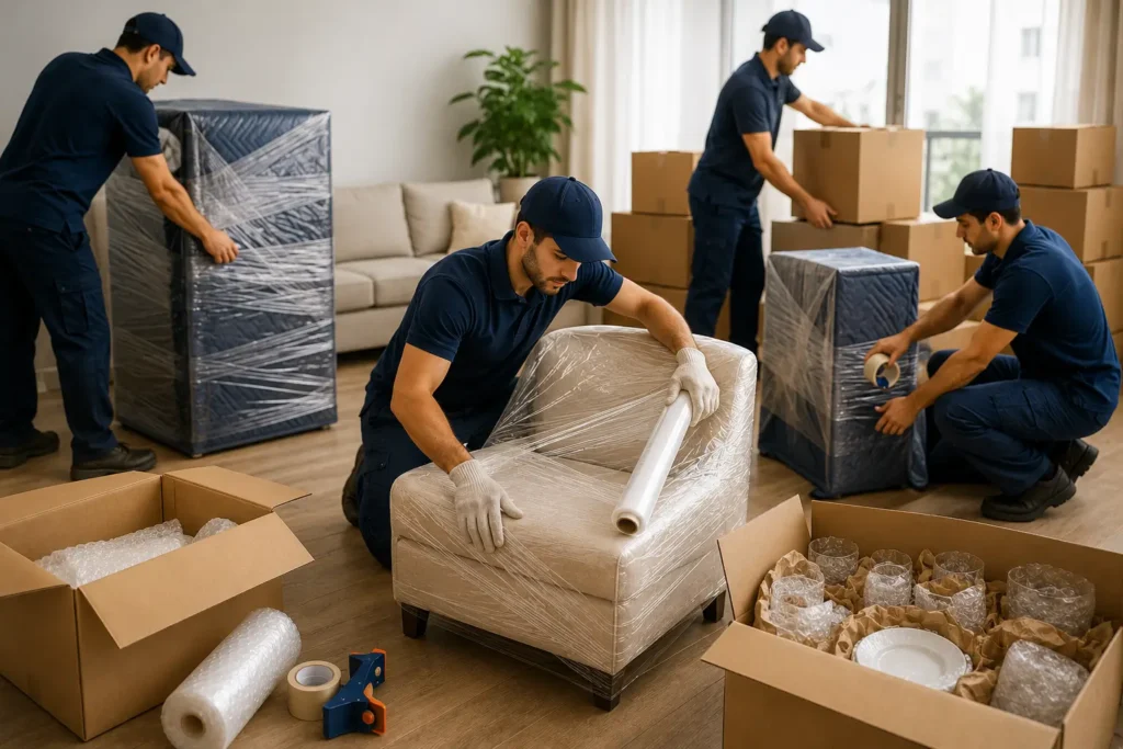 How Movers Packers Handle Furniture Fragile Items and Heavy Goods